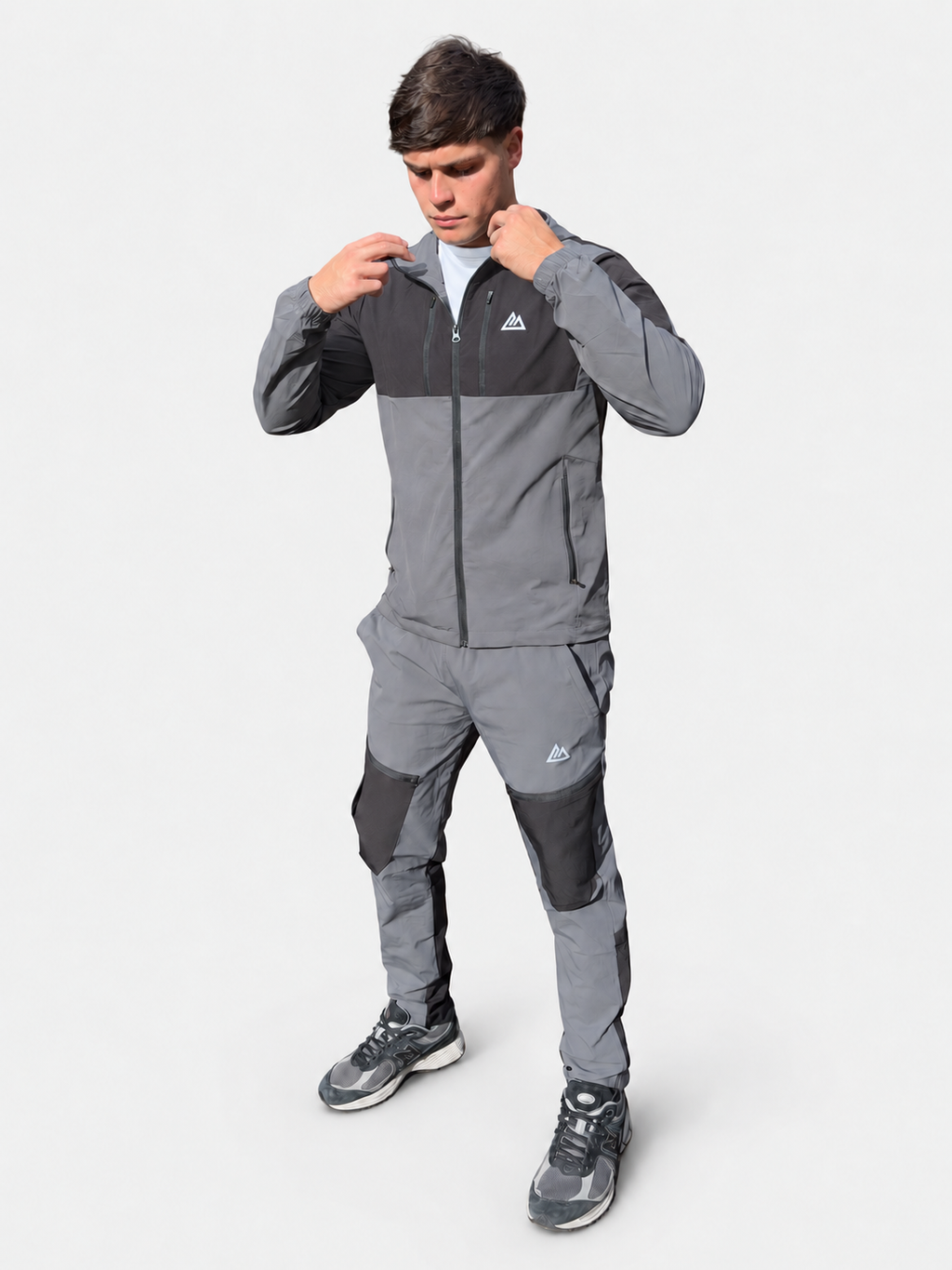 Peak Tracksuit - Grey