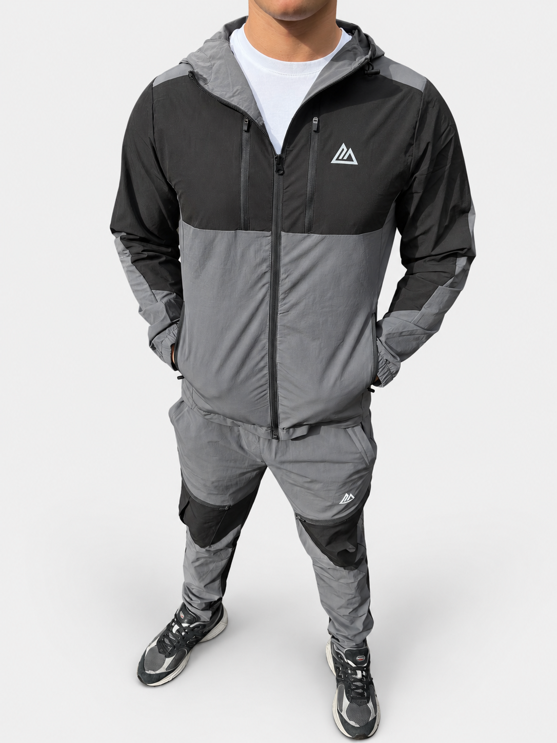 Peak Tracksuit - Grey
