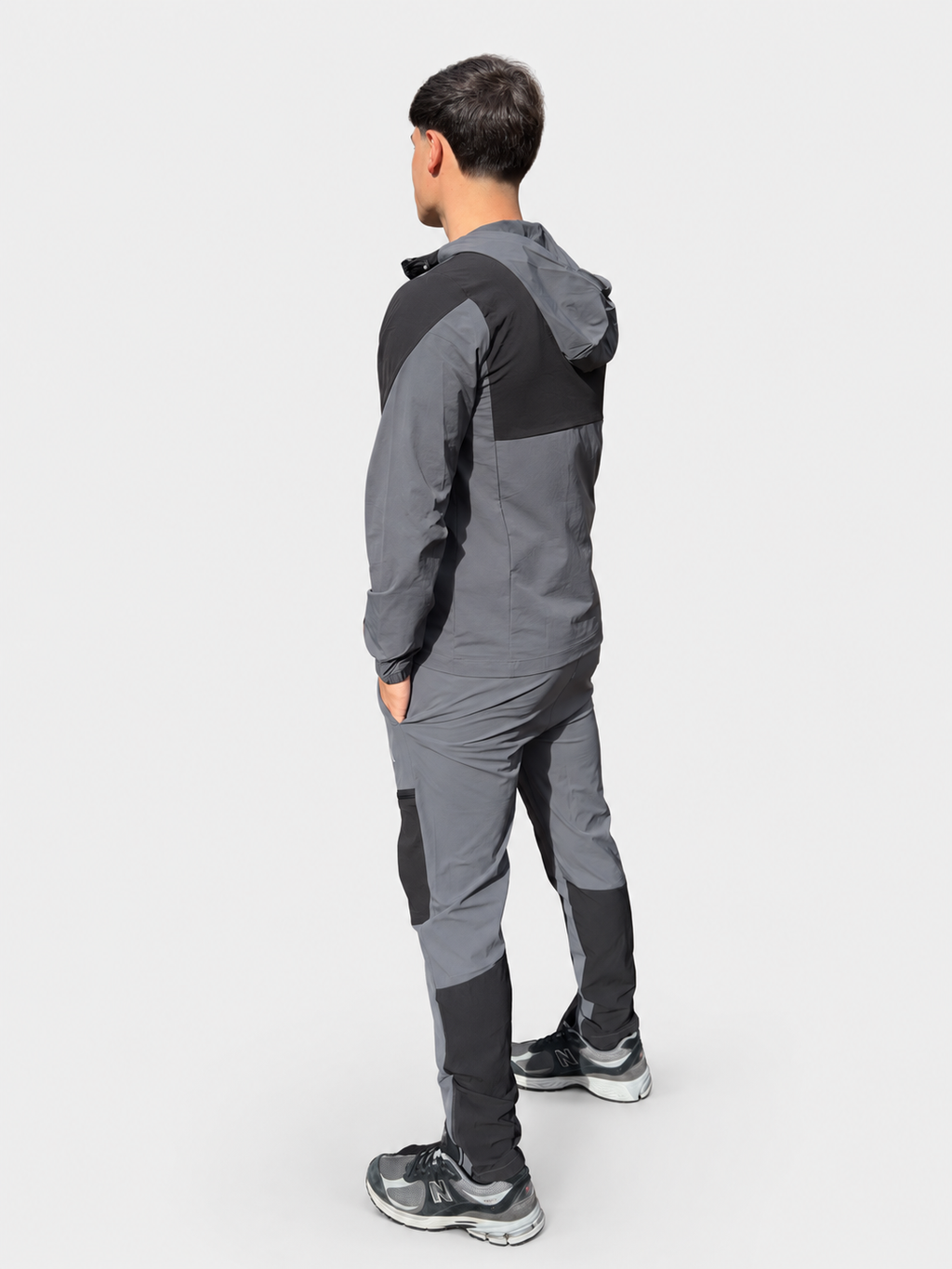 Peak Tracksuit - Grey