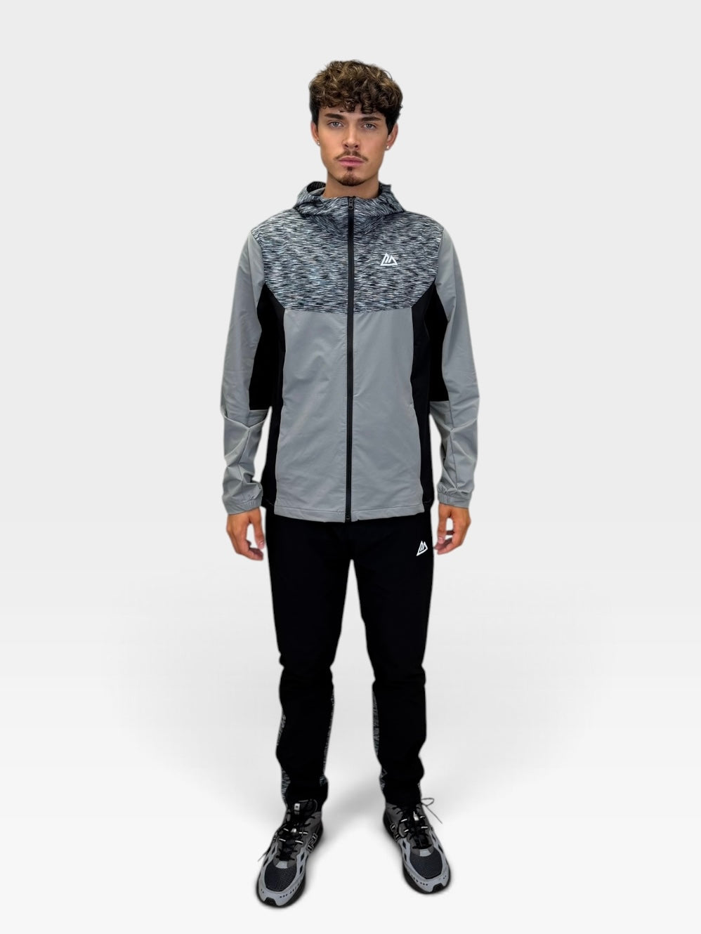 Black Apex Tech Tracksuit